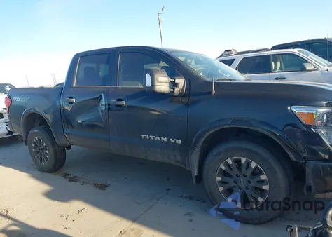 2018 Nissan Titan Pro-4X from USA, damaged, VIN 1N6AA1E58JN540158